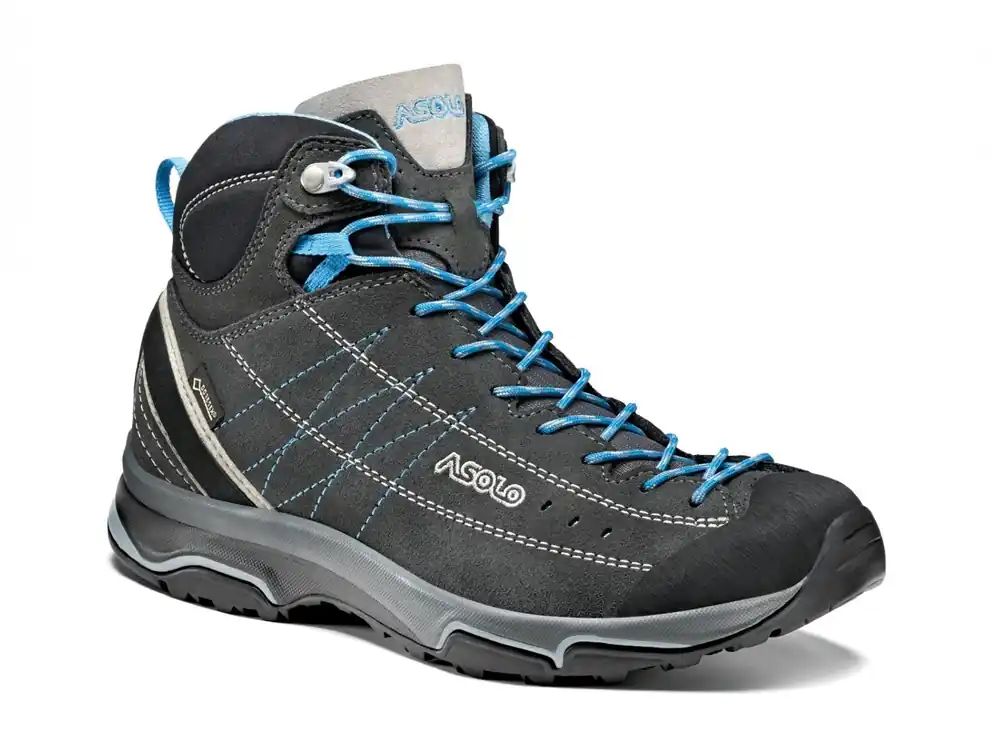 Asolo Nucleon Mid GV ML graphite/silver/cyan blue dámské boty Objednat Nyní