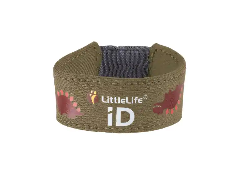 LittleLife Safety iD Strap dinosaurus - identifikační náramek pro děti Výprodej