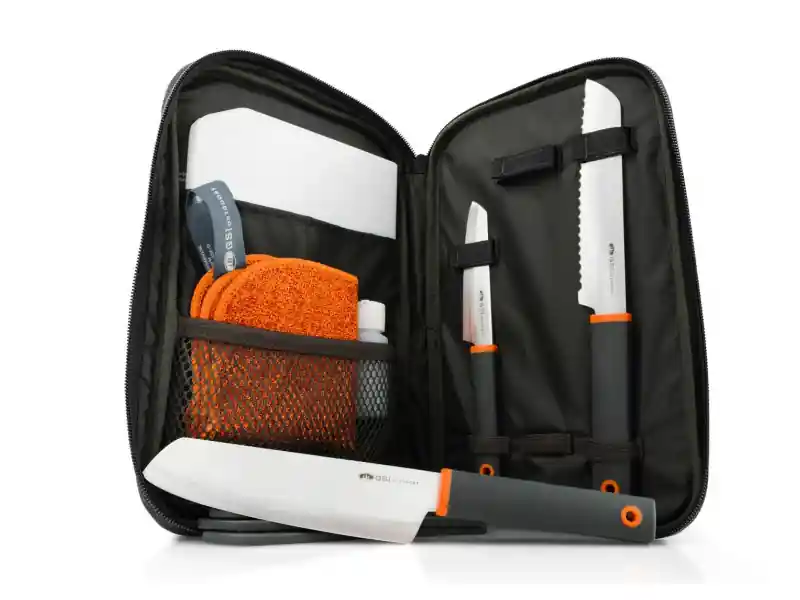 Odeslání Ihned GSI Outdoors Santoku Knife Set sada kuchyňských nožů