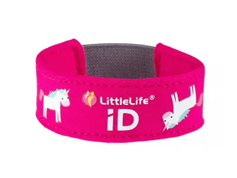 Zlevněný LittleLife Safety iD Strap unicorn - identifikační náramek pro děti