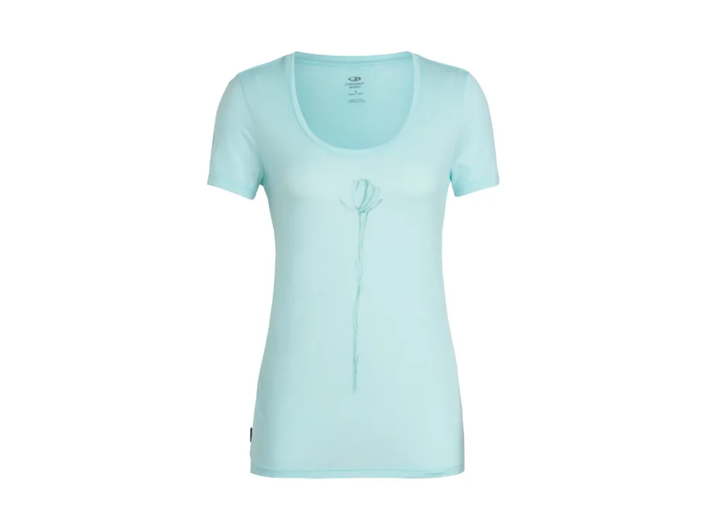 Akce Icebreaker Wmns Tech Lite SS Scoop Solo Aqua Splash dámské tričko