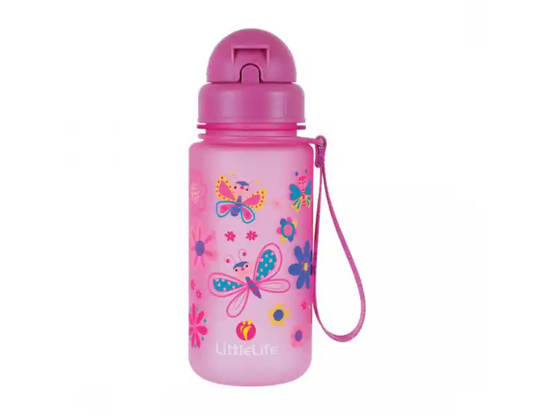 Littlelife Butterfly Kids Water Bottle 400 ml dětská lahev Vrácení Zdarma