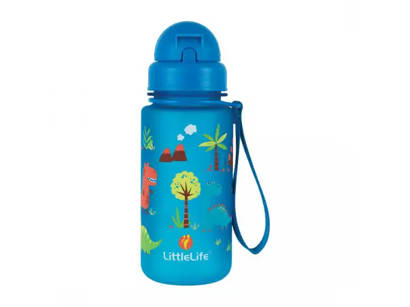 Akční Nabídka Littlelife Dinosaur Kids Water Bottle 400 ml dětská lahev