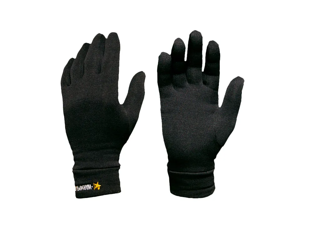 Tovární Cena Warmpeace Gloves Powerstretch Black lehké rukavice