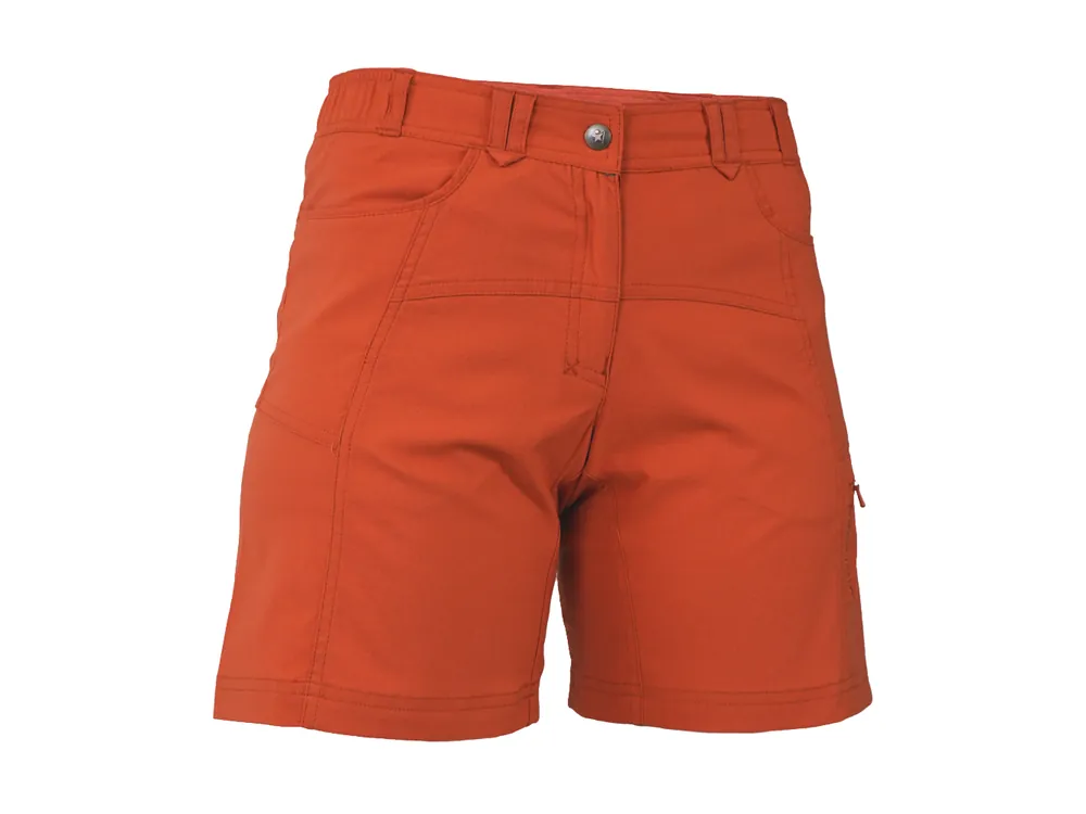 Značkový Warmpeace Valera Lady Shorts Burn Ochre dámské šortky