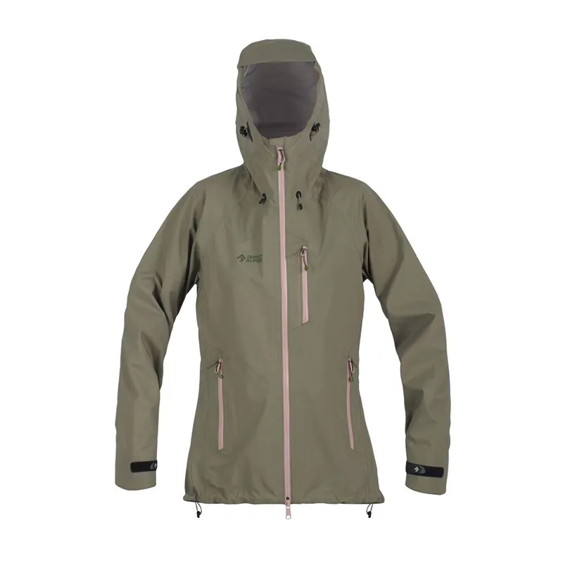 Direct Alpine Talung Lady 1.0 dámská bunda khaki/coral S Výhodná Nabídka