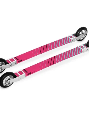 Levný Drlik Skate Composite 3.0 kolečkové lyže růžová