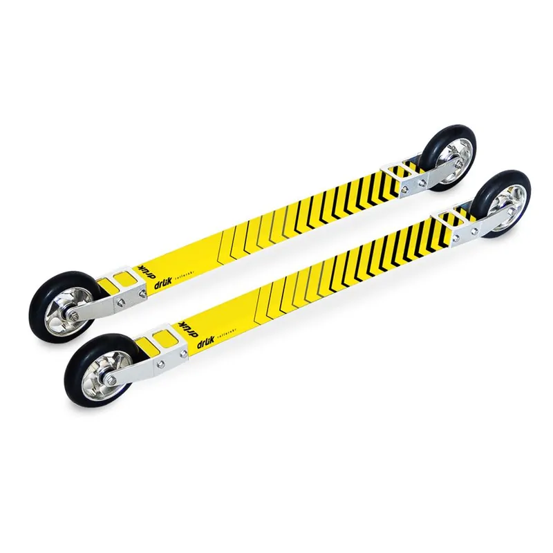 Cenový Hit Drlik Skate Composite 3.0 kolečkové lyže žlutá