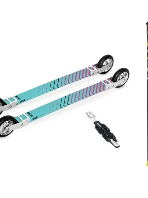 Drlik Skate Composite 3.0 Set kolečkové lyže tyrkys 145cm Nová Kolekce