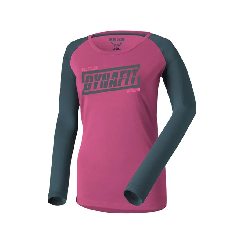 Dokud Zásoby Vydrží Dynafit 24/7 Long Sleeve Shirt dámské funkční triko magenta M