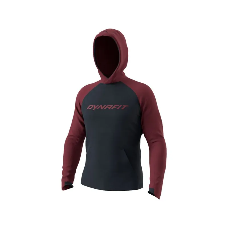 Dynafit 24/7 PTC Hoody M pánská mikina Burgundy XXL Víkendová Akce