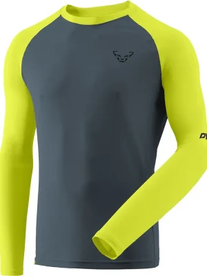 Zlevněný Dynafit Alpine Pro L/S Tee pánské funkční triko ultra yellow XXL