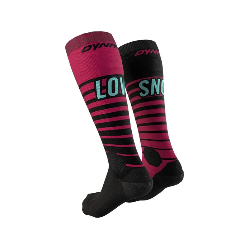 Dynafit FT Graphic Socks ponožky beet red 43-46 Nízká Cena
