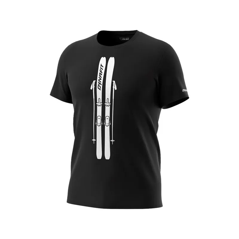 Ověřený Dynafit Graphic CO M S/S Tee pánské triko Blackout SKIS XL