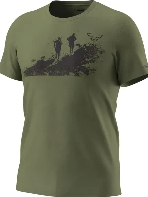 Výprodej Dynafit Graphic CO M S/S Tee pánské triko military green RUNNERS M