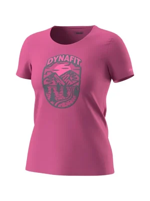 Sleva Dynafit Graphic CO W S/S Tee dámské triko Magenta/Horizon S