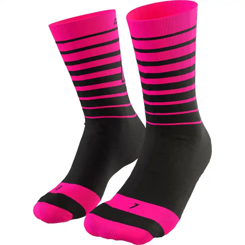 Dynafit Live To Ride ponožky pink glo 35-38 Autentický