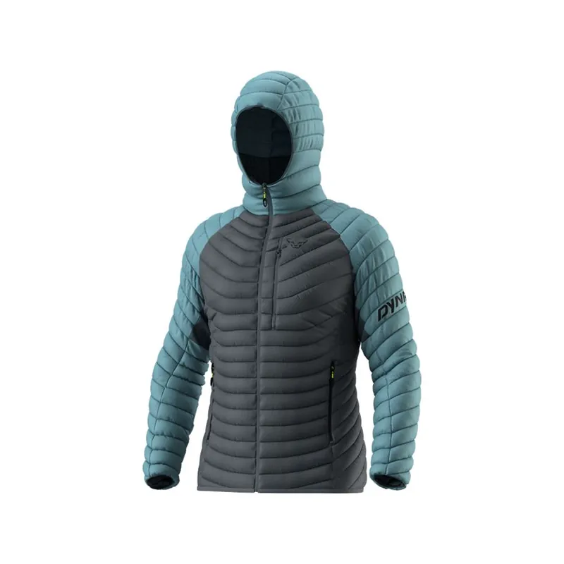 Dynafit Radical Down Hooded Jacket pánská bunda Smoke Blue L Expresní Doručení