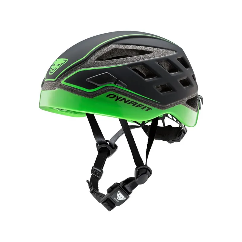 Ověřený Dynafit Radical Helmet skialpová a horolezecká helma Black DNA Green