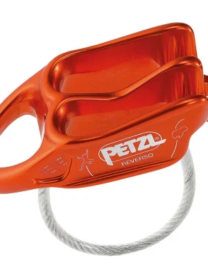 Petzl Reverso - jistítko červenooranžová Nejlepší Volba