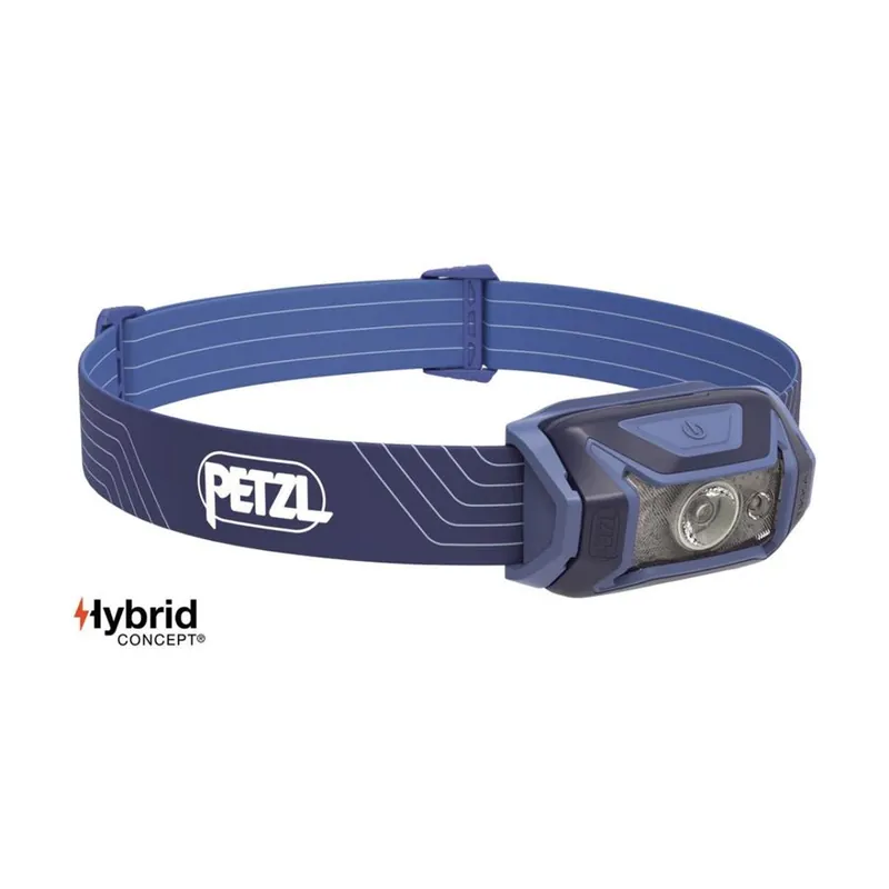 Must-Have Petzl Tikka Hybrid čelová svítilna modrá