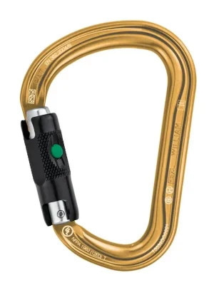 Výprodej Petzl WILLIAM BALL LOCK karabina zlatá