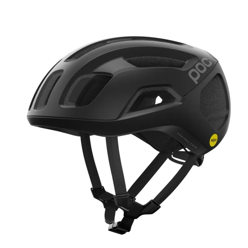 Ověřený POC Ventral Air MIPS helma Uranium Black Matt S