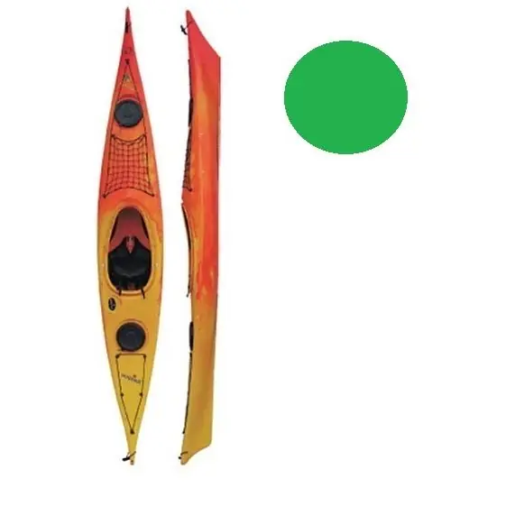 Přímo Od Výrobce Rainbow Oasis 4.25 Expedition s kormidlem zelená