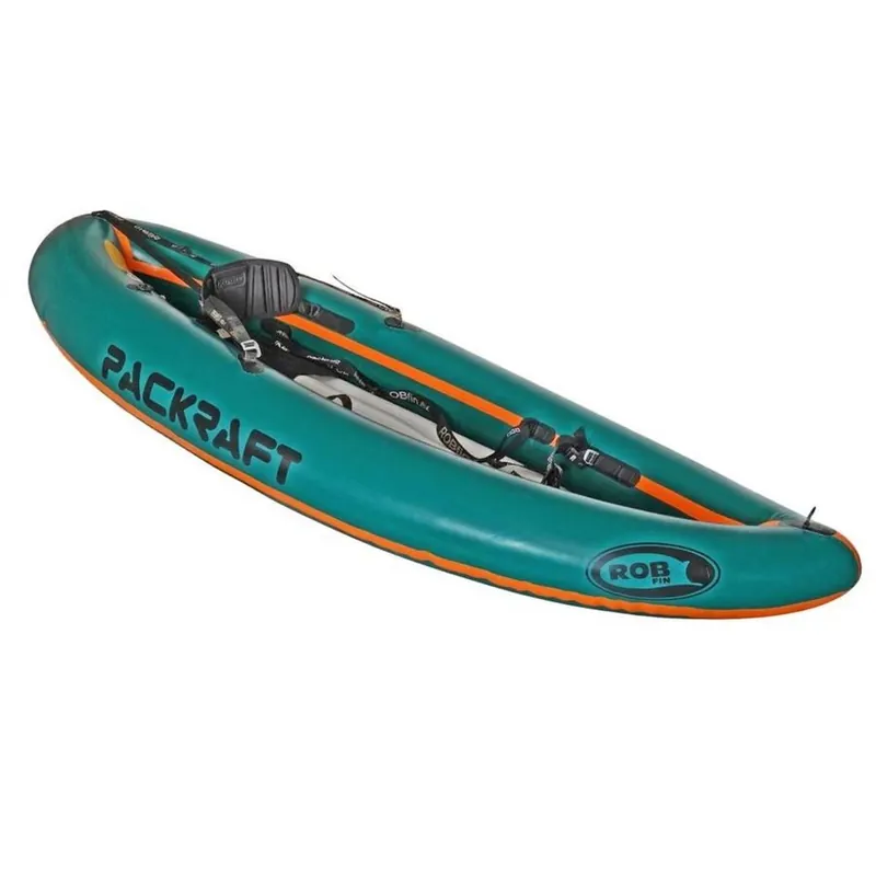 Výhodná Nabídka ROBfin Packraft Fun tmavě zelená L - Big Bro