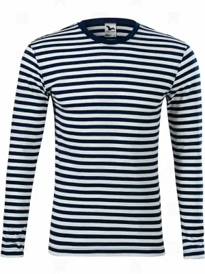 Kup Teď Sailor pruhované triko dlouhý rukáv navy blue M