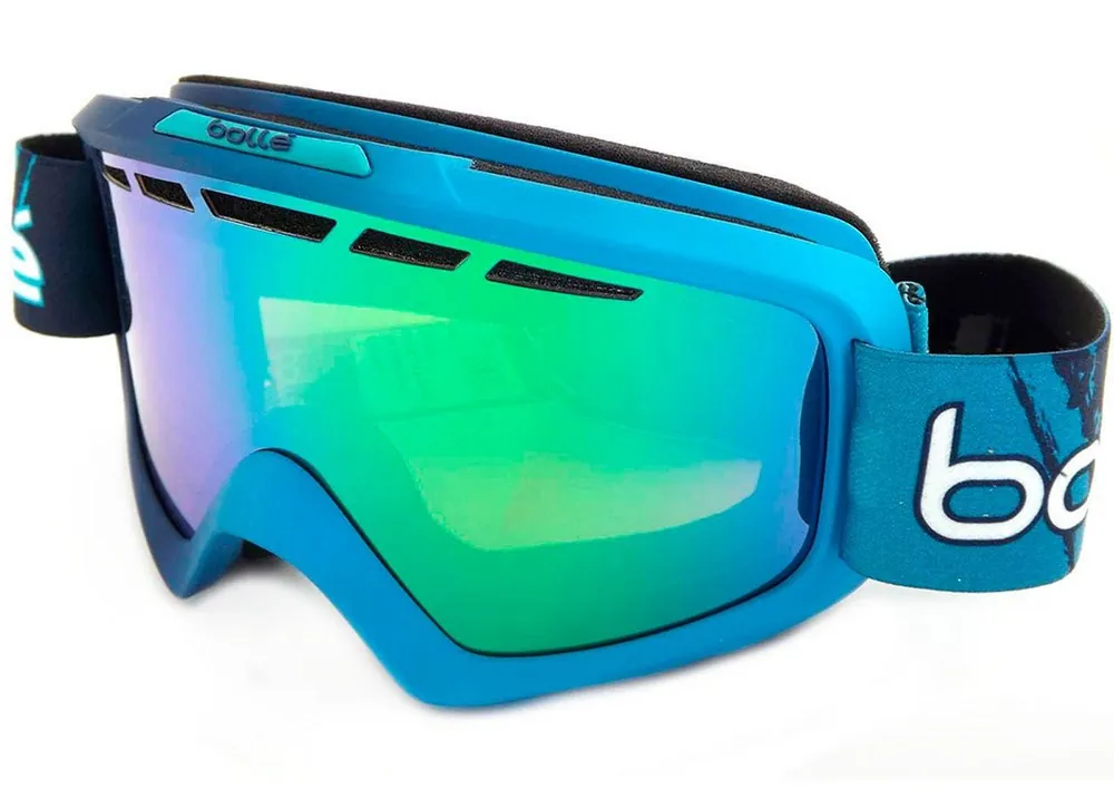 Výprodej Lyžařské brýle Bollé Nova II Matte Blue Grandient Green Emera