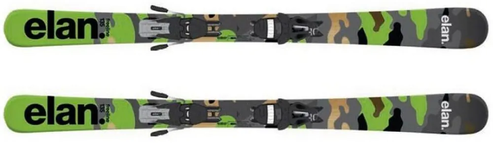 Bezpečná Platba Sjezdové lyže Elan Freeline Camo QT + EL10 WB