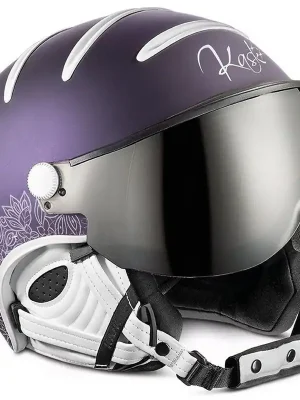 Cenově Výhodný Lyžařská helma se štítem Kask Elite Pizzo W grape