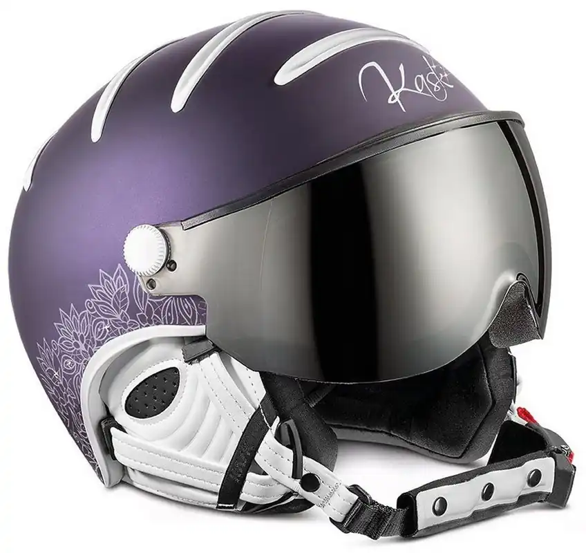 Cenově Výhodný Lyžařská helma se štítem Kask Elite Pizzo W grape