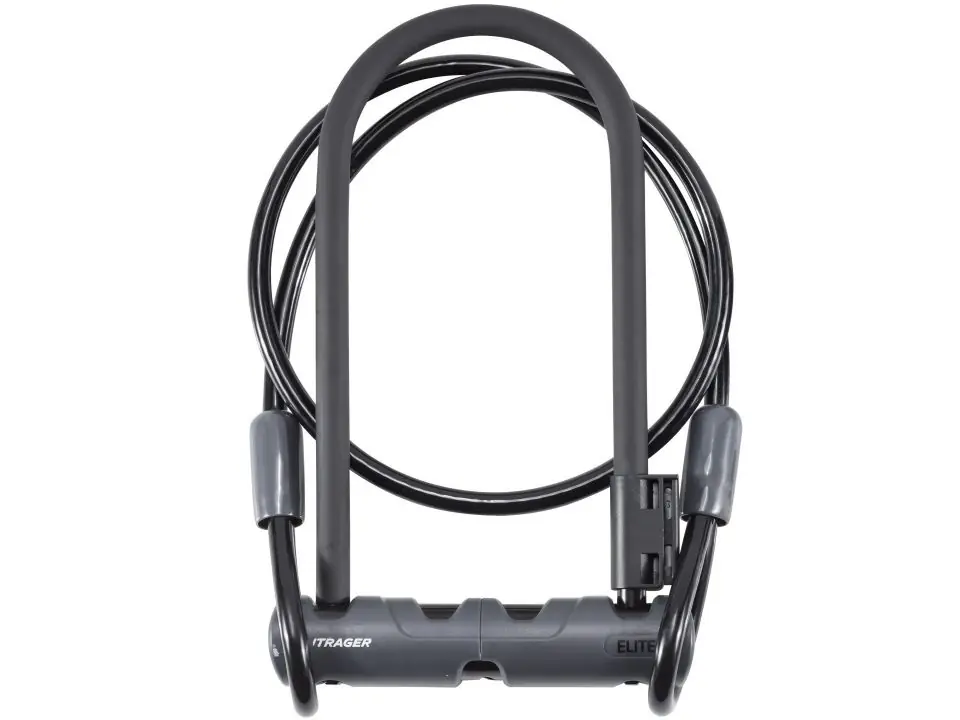 Výprodej U-zámek Bontrager Elite na klíč se 122cm lankem