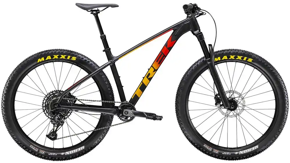 Horské kolo Trek Roscoe 8 matte black/red/marigold fade Nakupujte Hned
