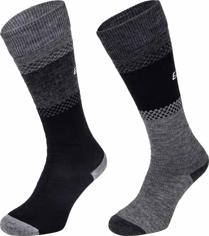 Oblíbený Ponožky Eisbar Ski Comfort 2 pack black/grey