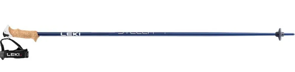 Originální Sjezdové hole Leki Stella S midnightblue/dark metallic/white whitegold