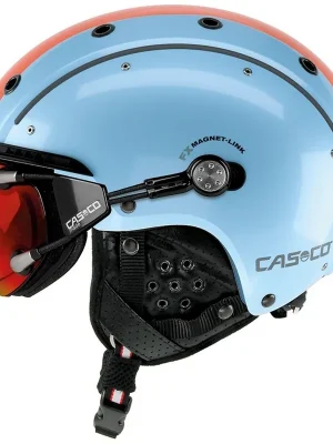 Lyžařská helma Casco SP3 Airwolf Special 2528 orange/blue Nejlepší Cena