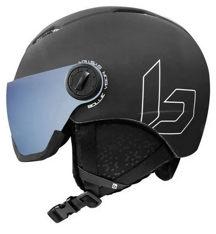 Lyžařská helma Bollé Mercuro VISOR Black Matte S2 Must-Have