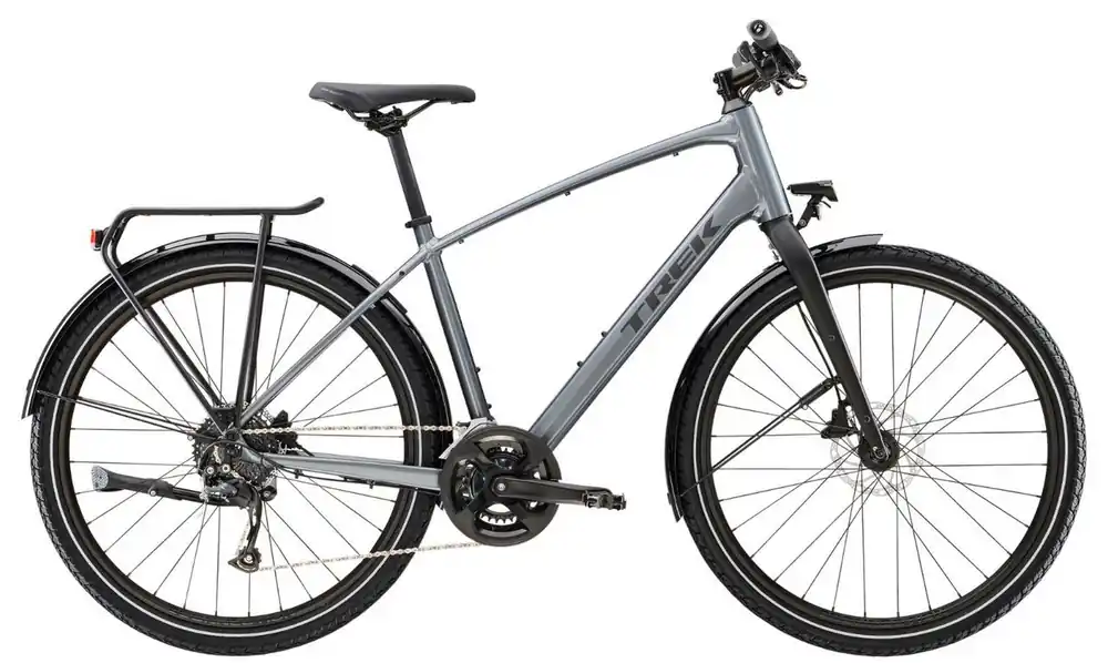 Trekingové kolo Trek Dual Sport 2 Gen 5 Galactic Grey Autentický
