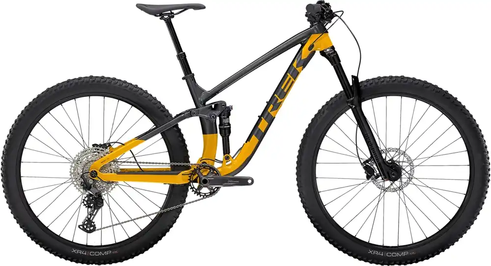 Celoodpružené kolo Trek Fuel EX 5 Deore 27,5 lithium grey/marigold Levný