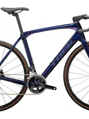 Sezónní Sleva Silniční kolo Trek Domane SL6 AXS Gen 4 Deep Dark Blue/Emerald Iris