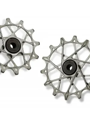 Kladky Garbaruk Shimano 14+14zubů 12 speed silver Tovární Cena