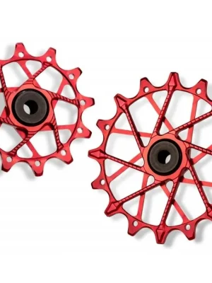 Hit Sezóny Kladky Garbaruk Shimano 14+14zubů 12 speed red