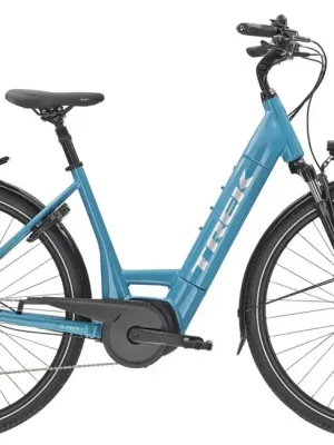Elektrokolo Trek Verve+3 Lowstep teal - Půjčovna Novinka