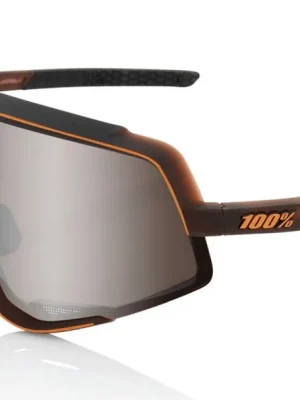 100% Glendale Matte Translucent Brown Fade Hiper Silver Mirror Lens Vrácení Zdarma
