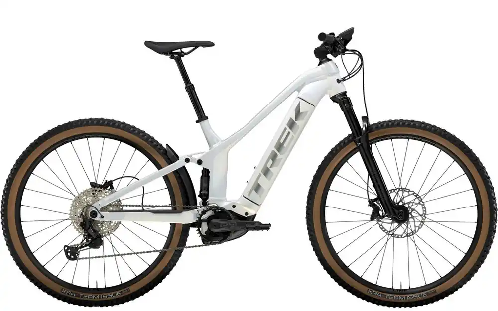 Tovární Cena Celoodpružené elektrokolo Trek Powerfly FS 7 Gen 3 White Prismatic/Plasma Grey Pearl
