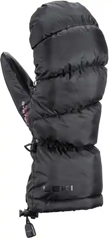 Lyžařské rukavice Leki Glace 3D Mitten Women black Speciální Cena