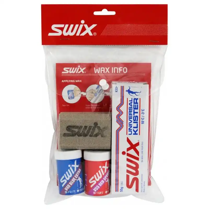 SWIX P0027 Sada vosků (V40, V55, K22N, T10) Nejlepší Cena